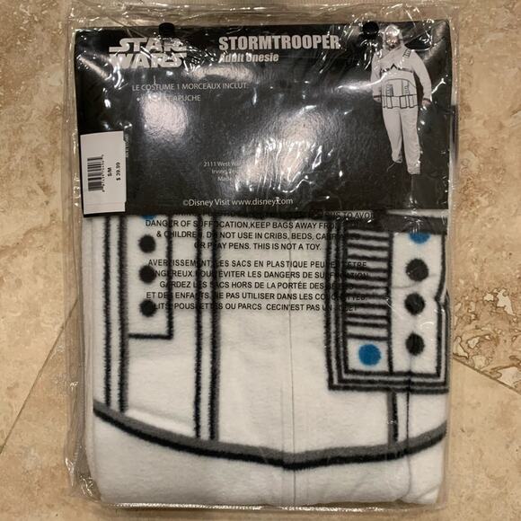 Disney Star Wars stormtrooper men’s onesie costume - Picture 3 of 4